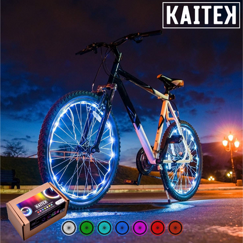 IFRENCHIE LED Bicycle Wheel Accessory Light for 2 Wheel, Color-Changing