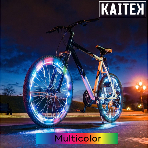 IFRENCHIE LED Bicycle Wheel Accessory Light for 2 Wheel - Multicolor