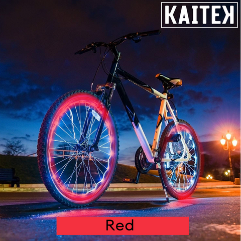 IFRENCHIE LED Bicycle Wheel Accessory Light for 2 Wheel - Red