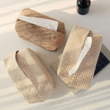 Jute Tissue Box