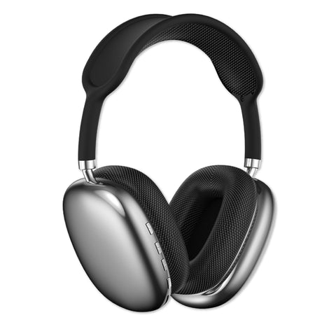 Silver Wireless Headphones