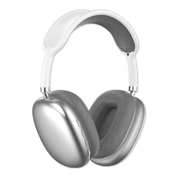 Silver Wireless Headphones